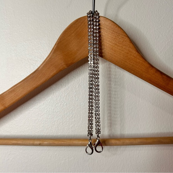 Custom Made Halter Dress With Pink Shimmering Rhinestones - Size 2 - Picture 13 of 16